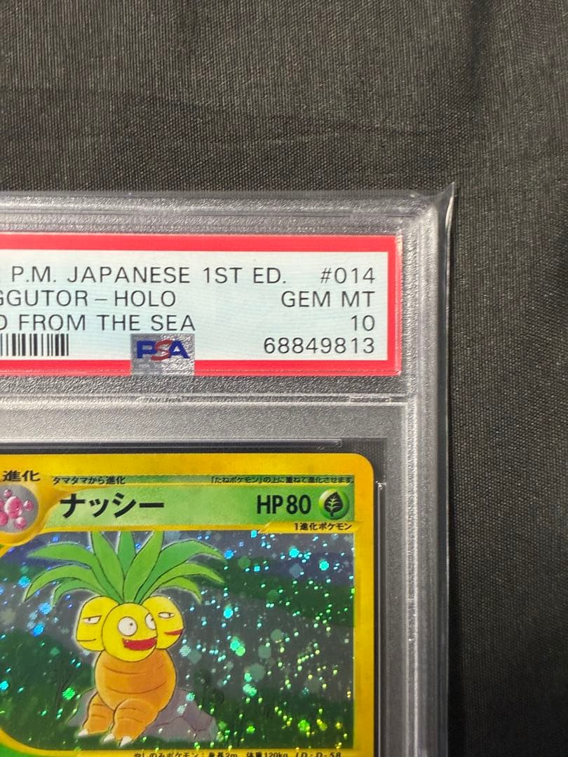 世界200枚 PSA10 ナッシー カードe 2002 014 28