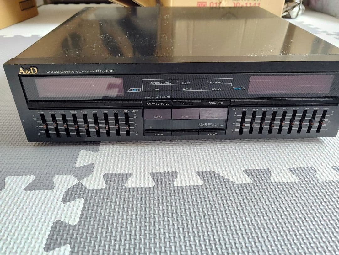 A&D DA-E830 9素子グラフィックイコライザー AKAI DIATONE