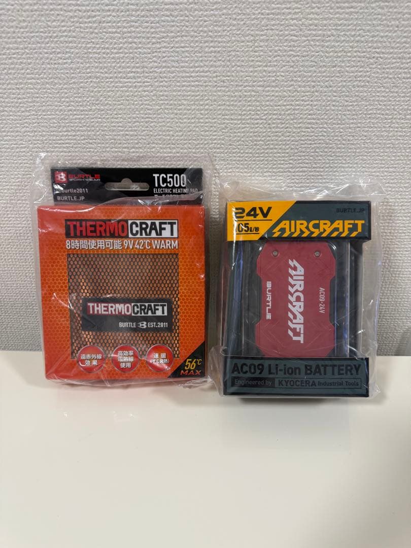 バートルバッテリー、サーモンクラフトセット