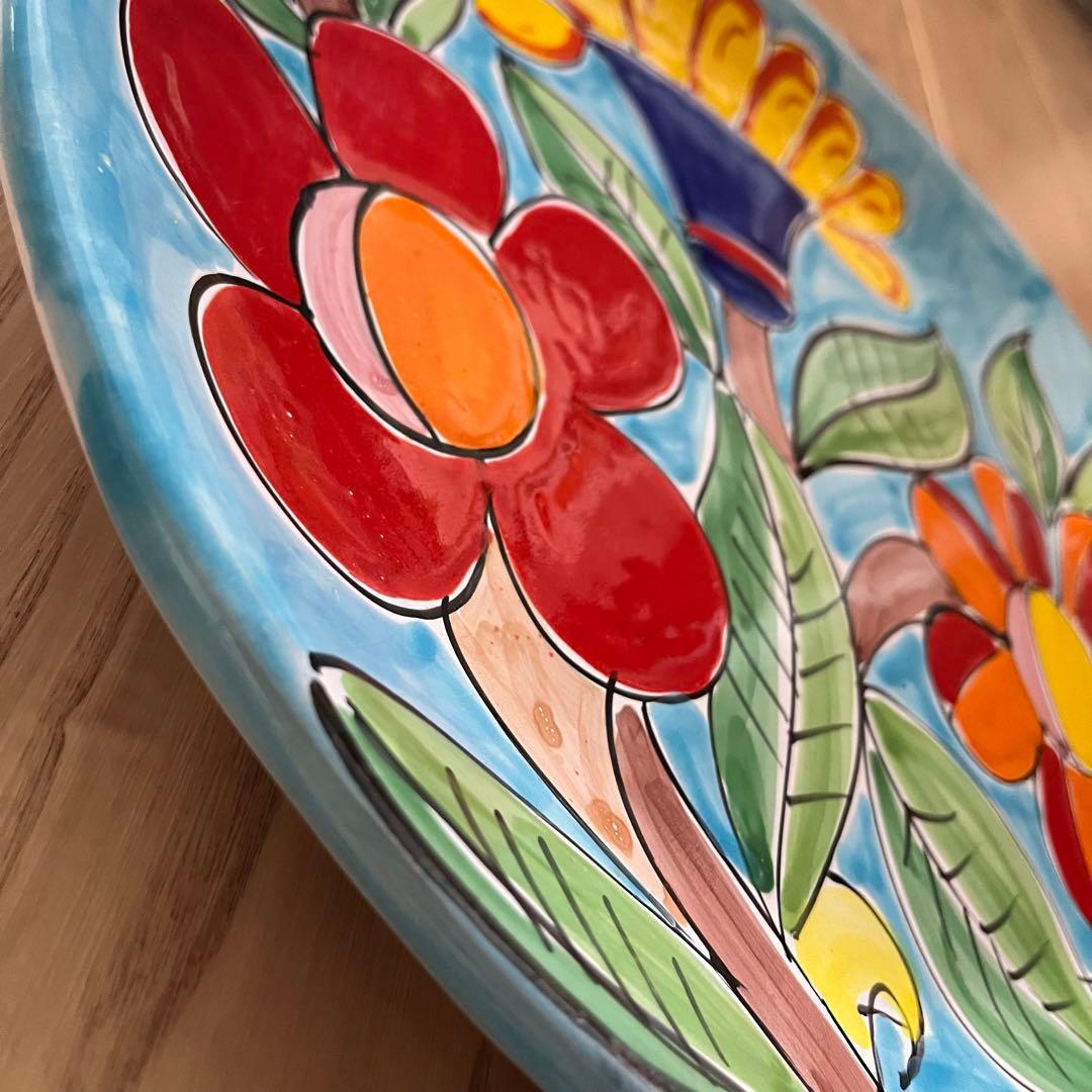 LA MUSA ラムーザ　イタリア　陶器皿プレート C【送料込】