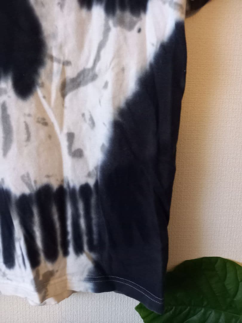 NUMBER (N)INE06SS☆ガンズ期☆タイダイスカル黒☆Tシャツ☆１新同