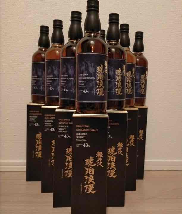 12本セット 希少 レア 限定品 軽井沢 琥珀浪漫 ウイスキー ジャパニーズ