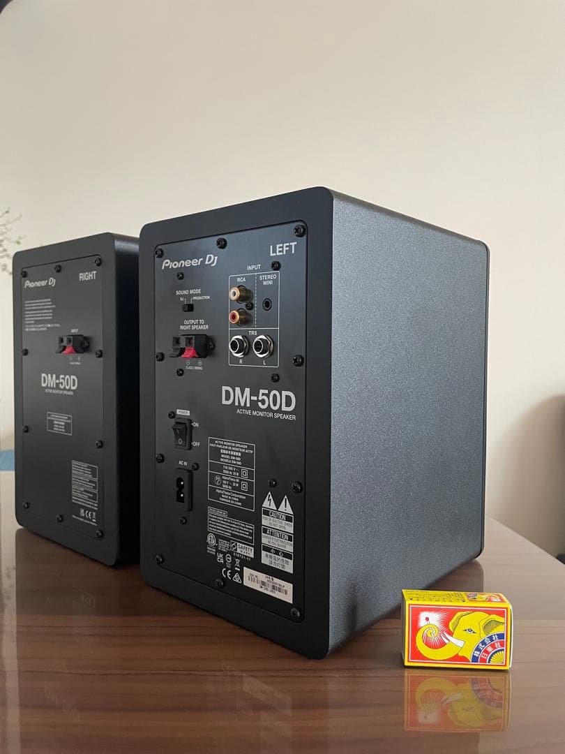 【美品】Pioneer DJ DM-50D アクティブモニタースピーカー