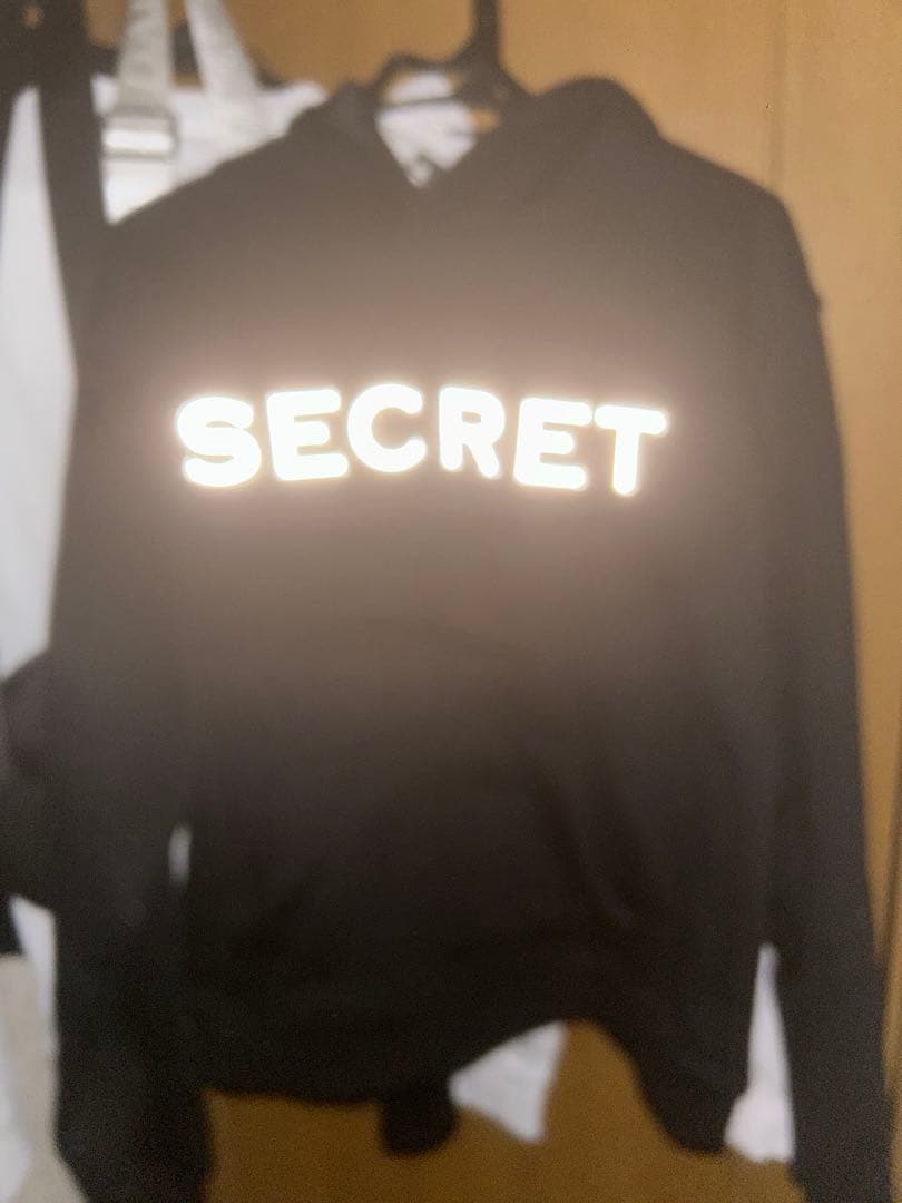 SECRET ロゴ ブラック セットアップ