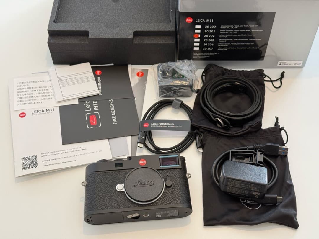 Leica レンジファインダーカメラ ブラック