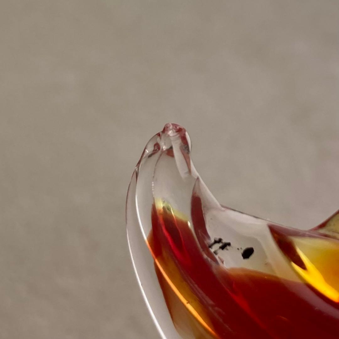 ムラノグラス　鶏　にわとり　MURANO ムラーノ　ヴェネツィア　ガラス細工