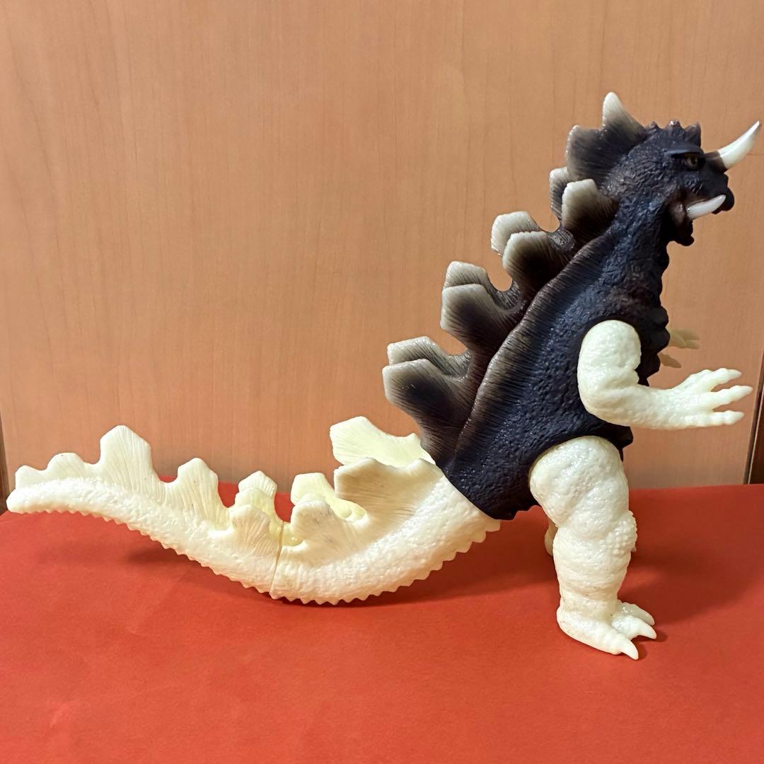 珍■ マルサン マルモン キングゴドラス ソフビ 蓄光