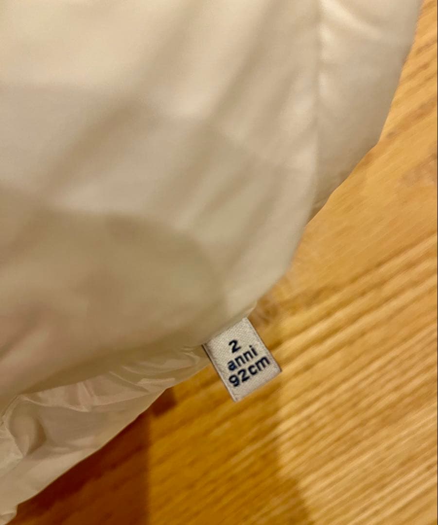 MONCLER ホワイトダウンコート サイズ2