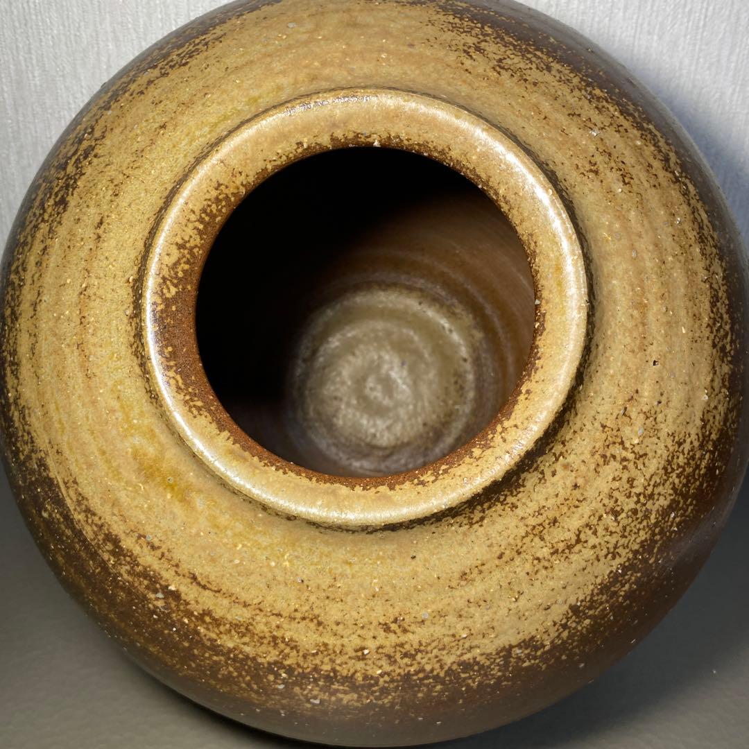 備前焼 本山和泉作 花瓶