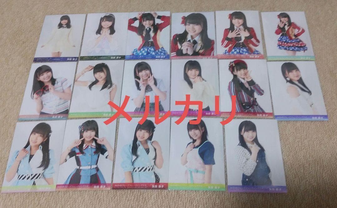 矢吹奈子 HKT48 IZONE 生写真 トレーディング 17枚