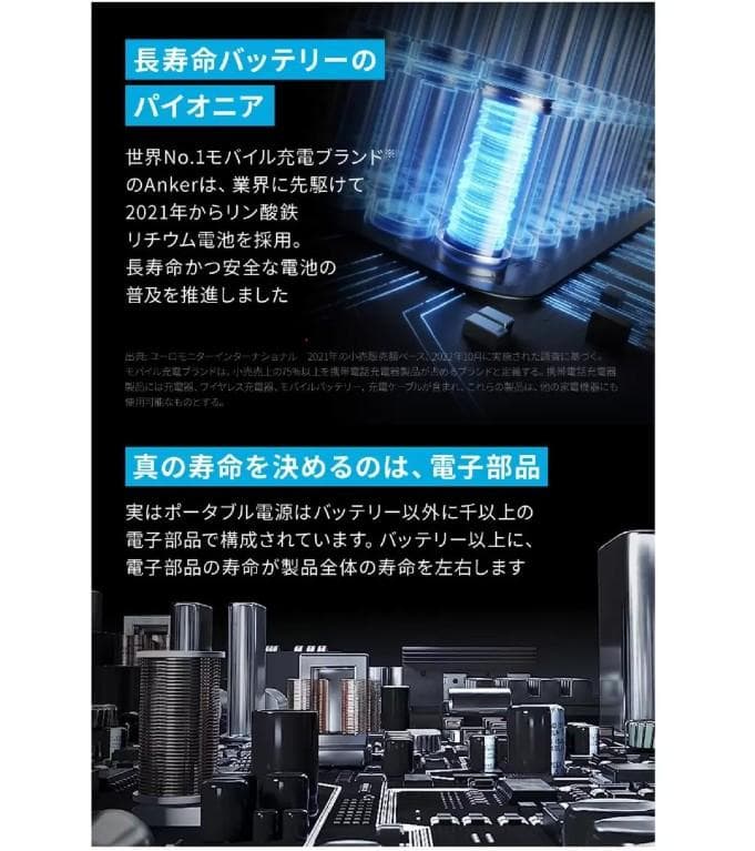 Anker アンカー Solix F1500 ポータブル電源 A1772511,