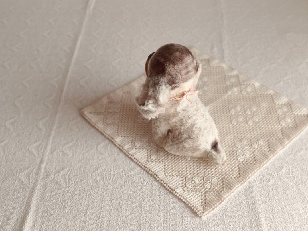 * vintage dog ♡ ハートのワンポイント キュートな ワンちゃん