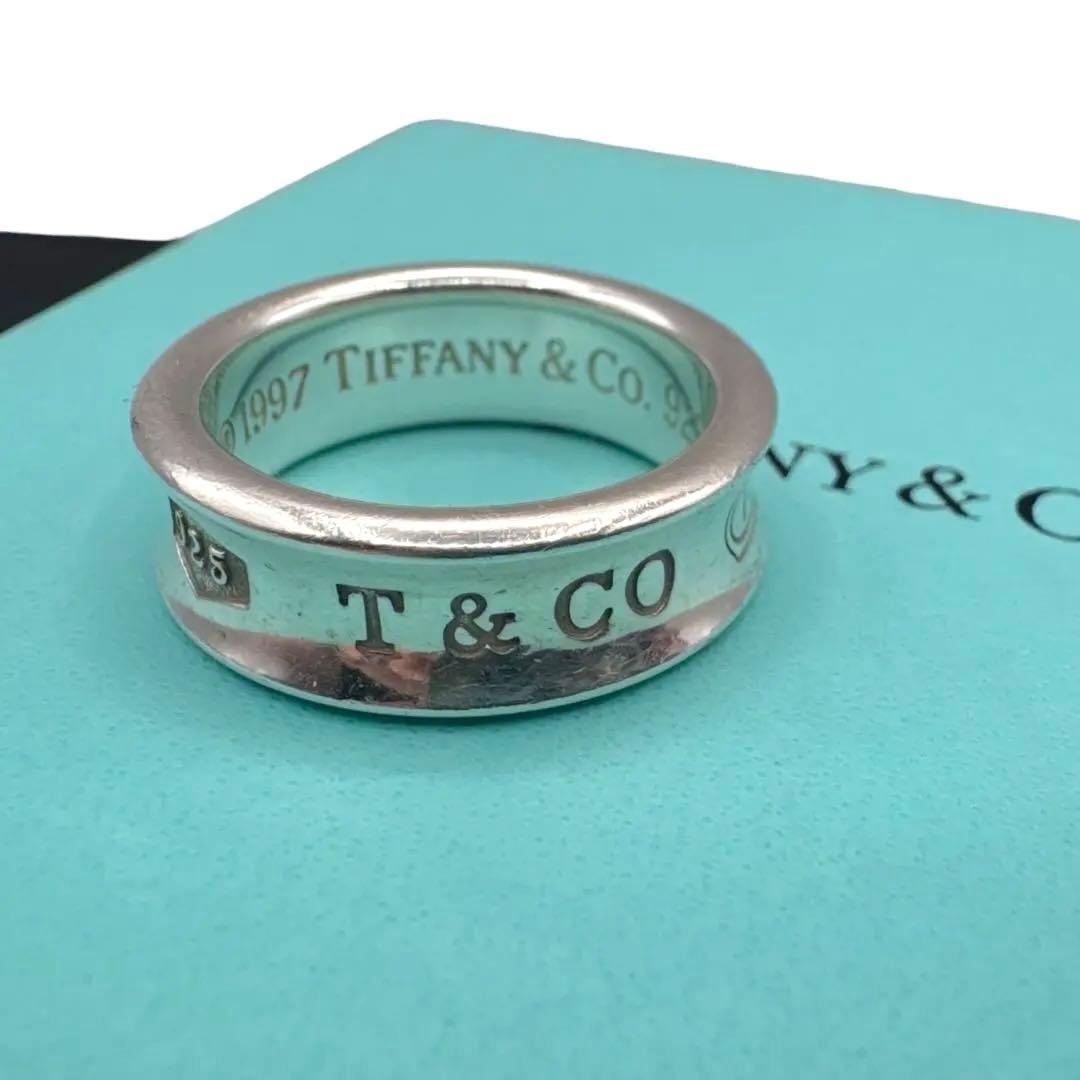 TIFANNY ティファニー ナローリング シルバー925 箱・袋付 12.5号
