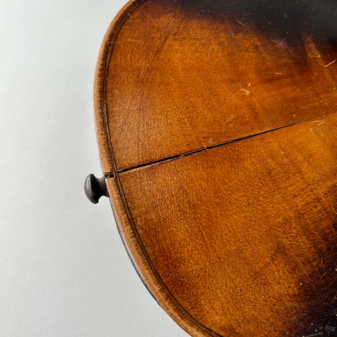 3/4 アンティーク ドイツ／ボヘミア系 ヴァイオリン本体 ジャンク バイオリン