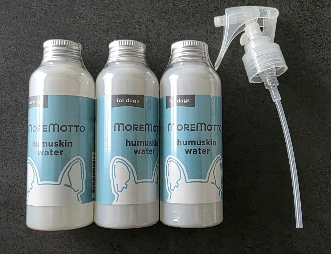 MOREMOTTO humuskin water 120ml 3本セット