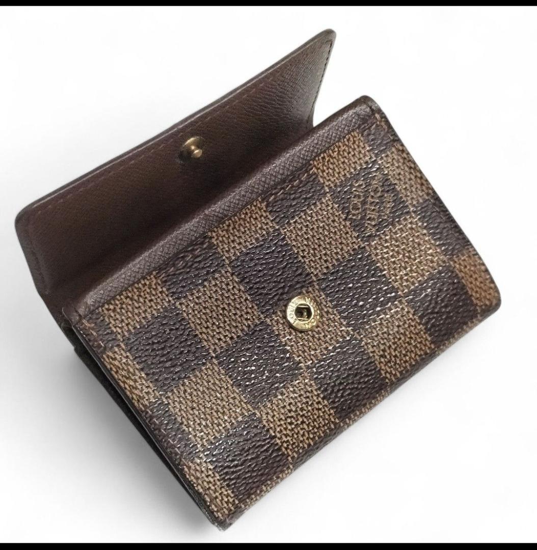 ☆美品☆ ルイヴィトン ポルトモネプラ ダミエエベヌ ケース 小銭入れ