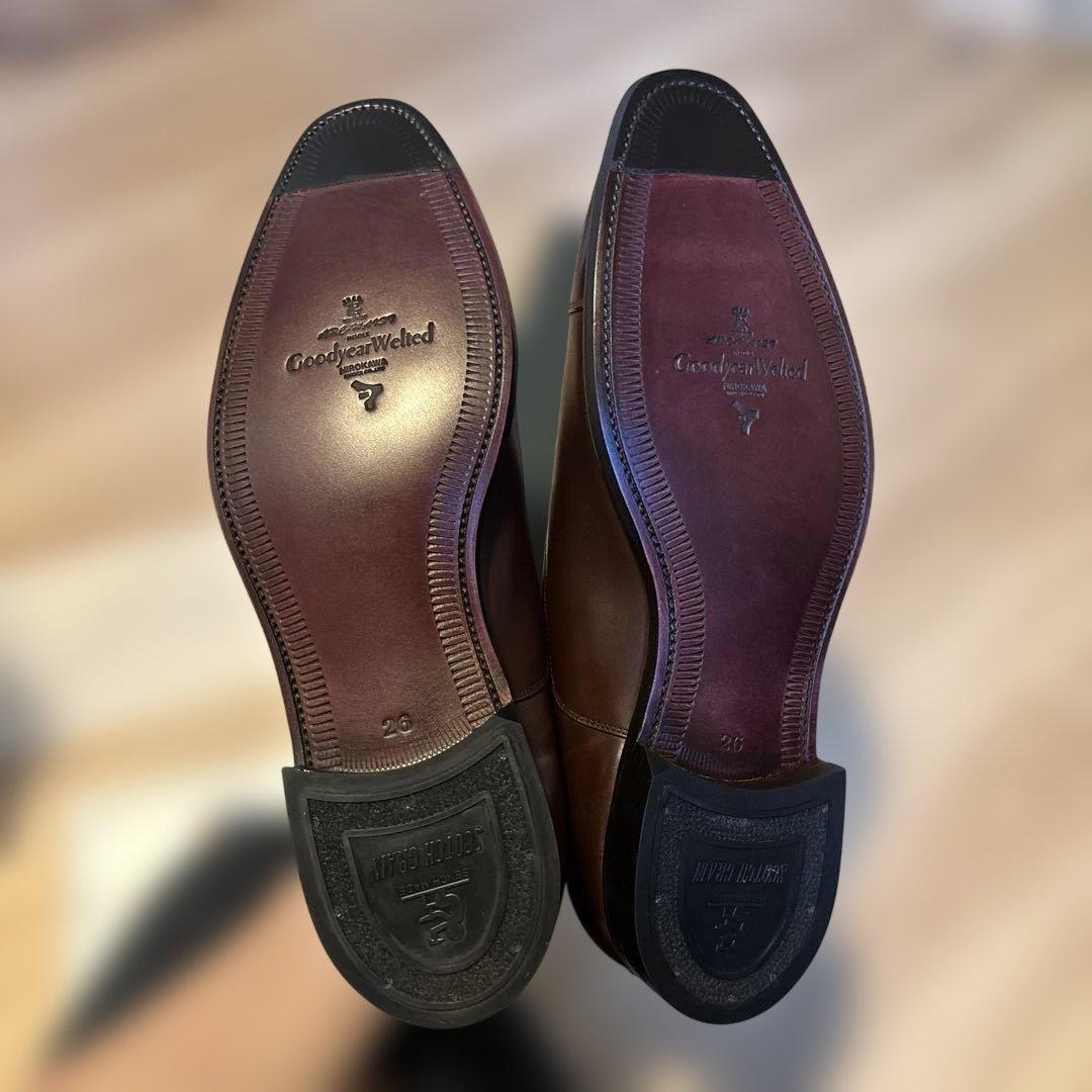 SCOTCH GRAIN ODESSA 916 ダークブラウン26.0cm E