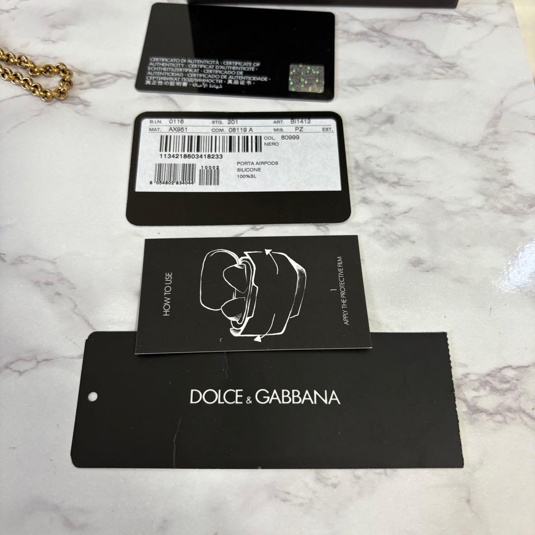 DOLCE&GABBANA DEVOTION airpodsケース チェーン