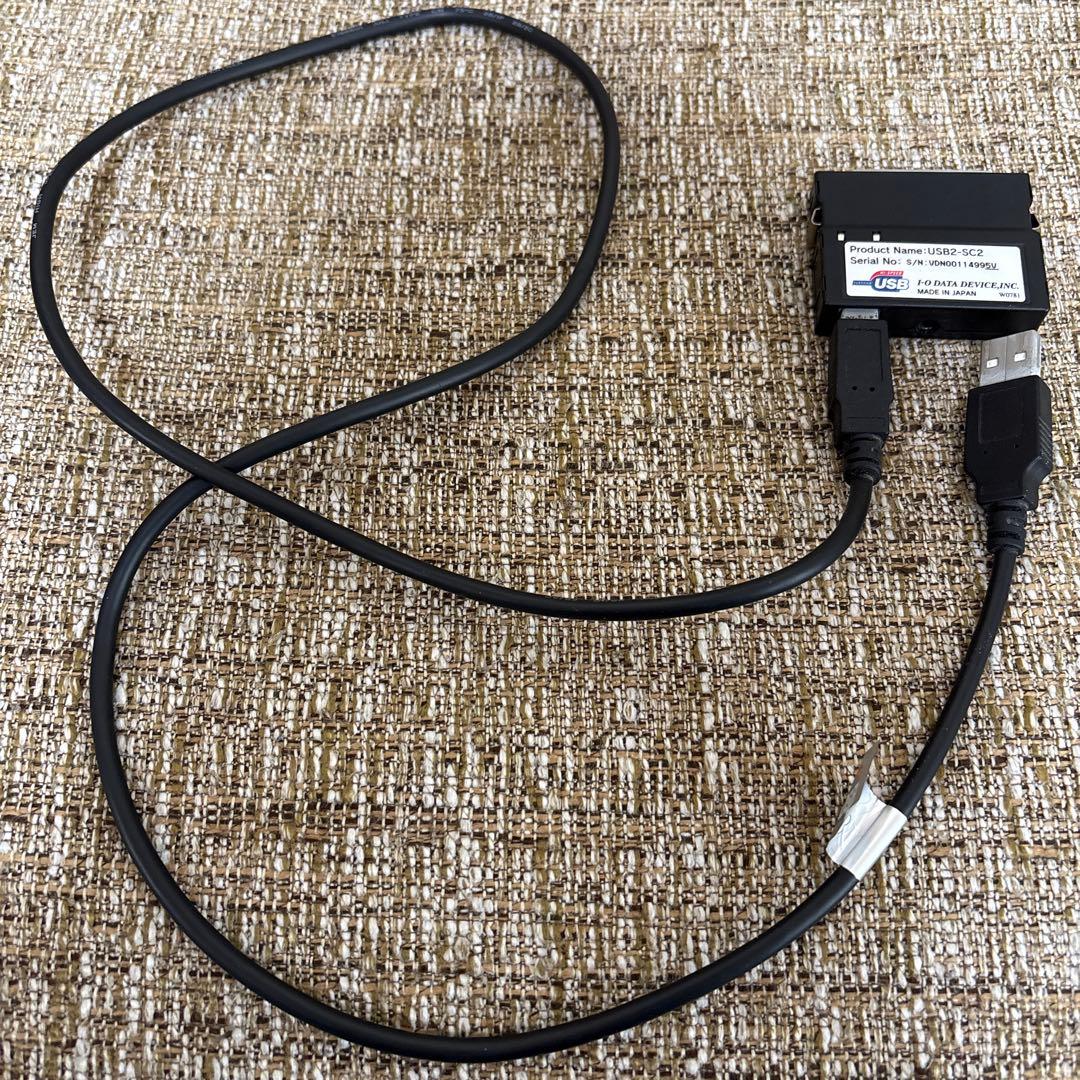 PCケーブル・コネクタ IO-DATA USB2-SC2
