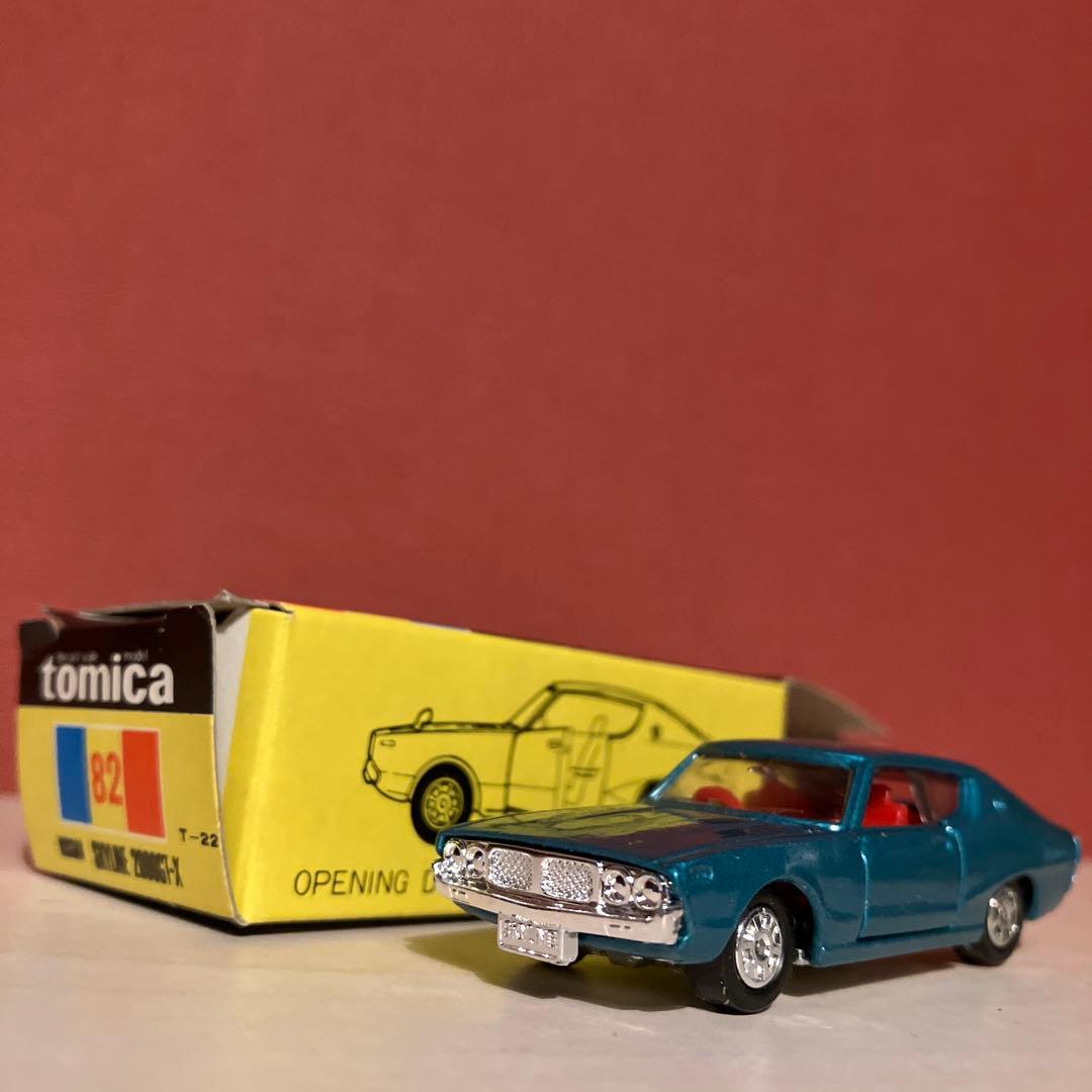 黒箱　トミカ 日産　スカイライン　2000GT-X 82 日本製