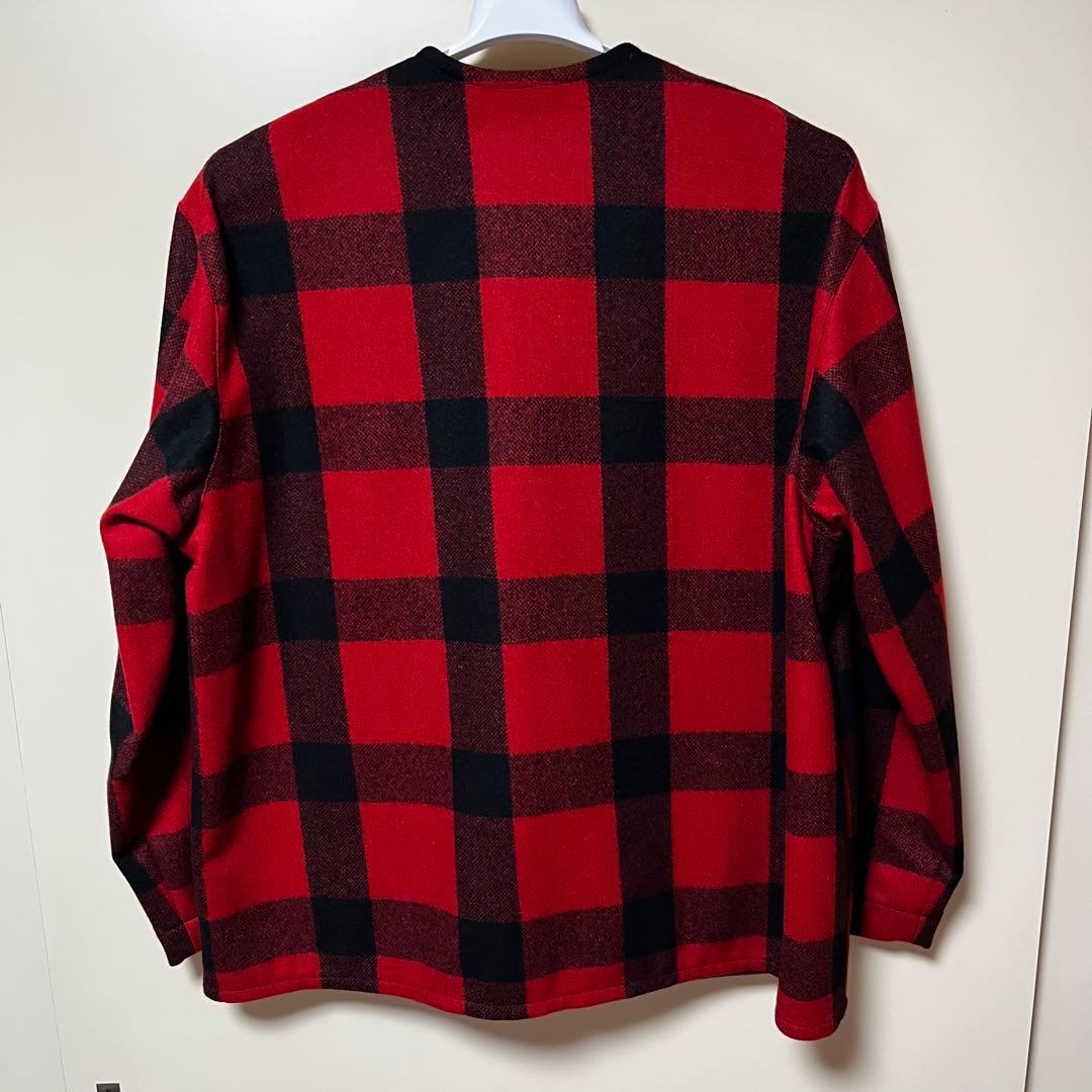 orSlow オアスロウ ウール ジャケット カーディガン チェック柄 XL