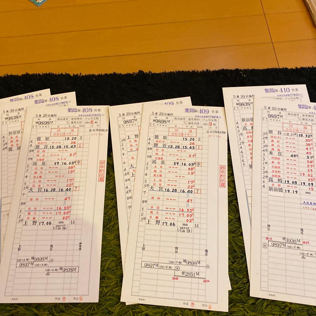 鉄道　スタフ　籠原区　集臨