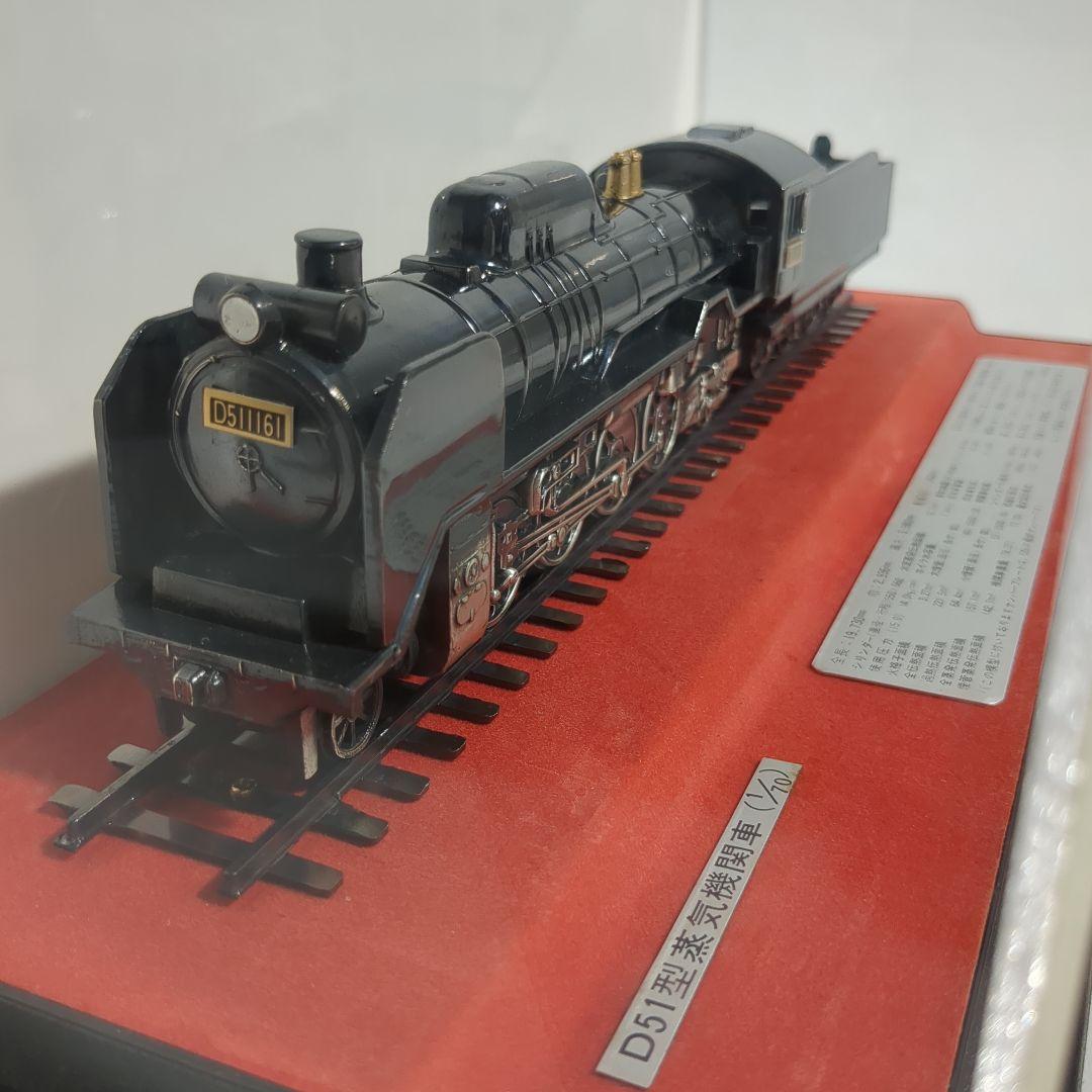 (s) D51型 蒸気機関車 1/70　模型