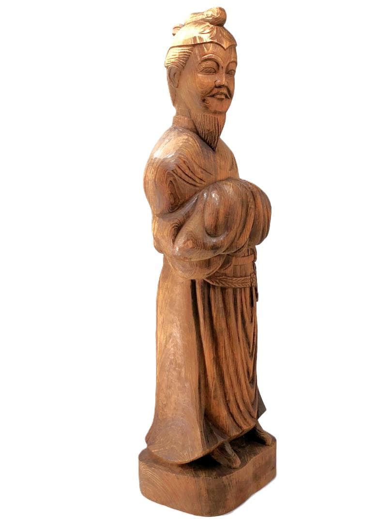 【 楠一木造 聖徳太子立像 】　高59.6ｃｍ　明治～昭和前期