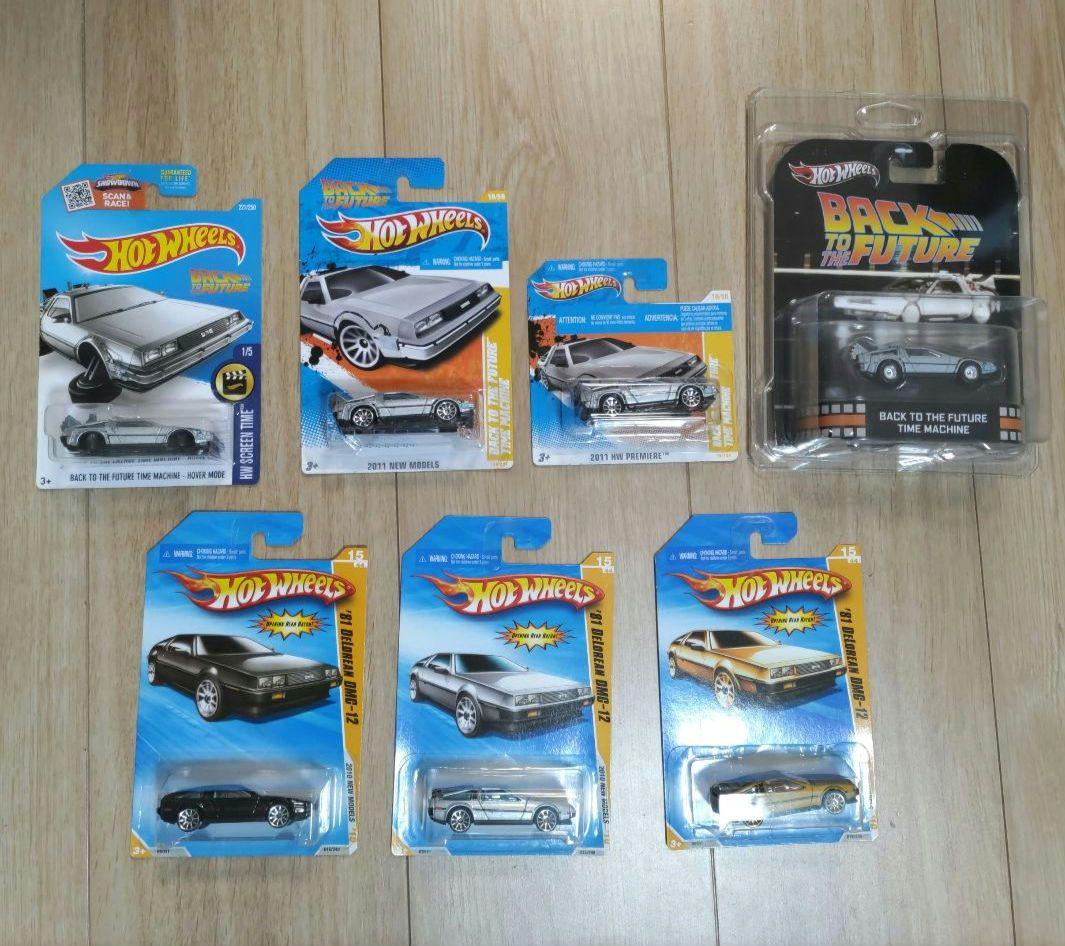 Hot Wheels バック・トゥ・ザ・フューチャー 7台セット