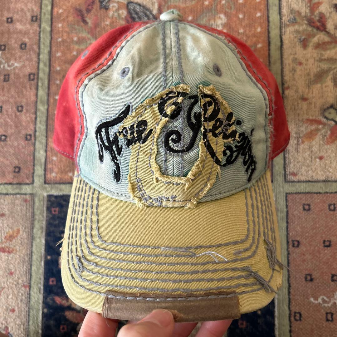 True Religion キルティングキャップ ブラウン/ベージュ　まとめ売り