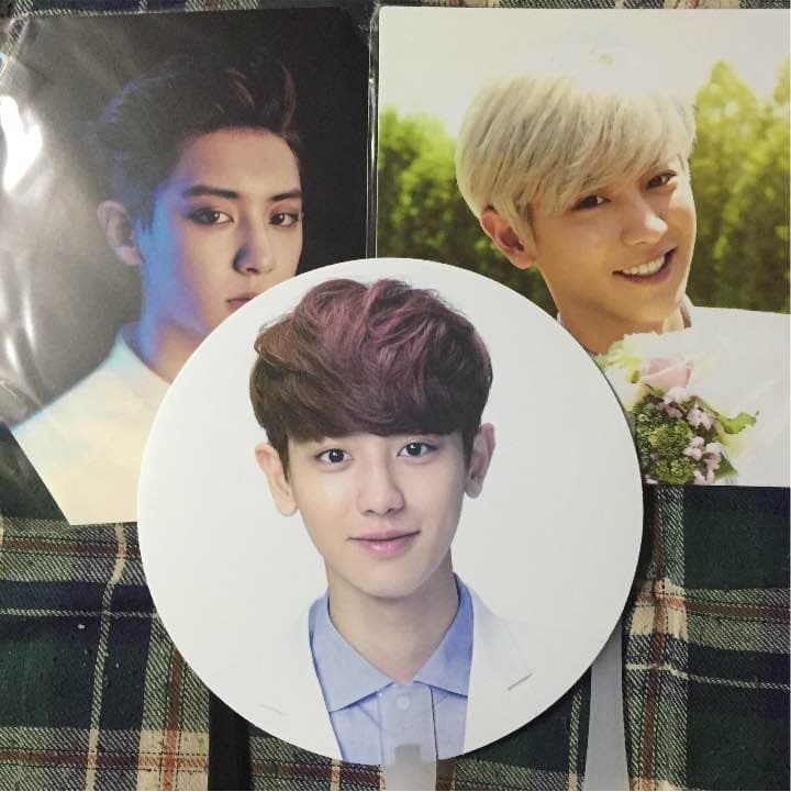 EXO チャニョル 団扇
