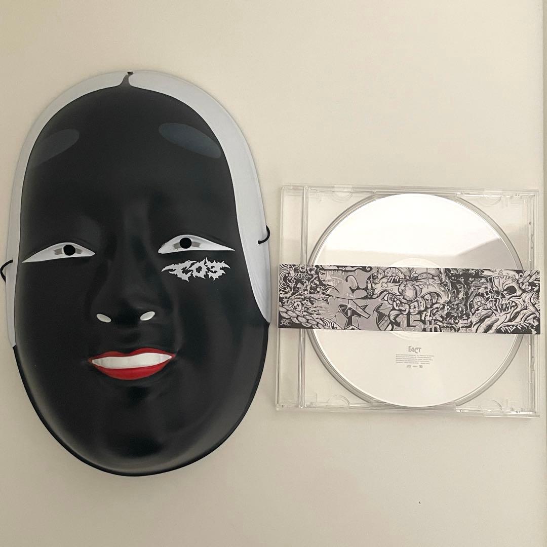 FACT Tシャツ ゲリラ配布EP CD co3能面