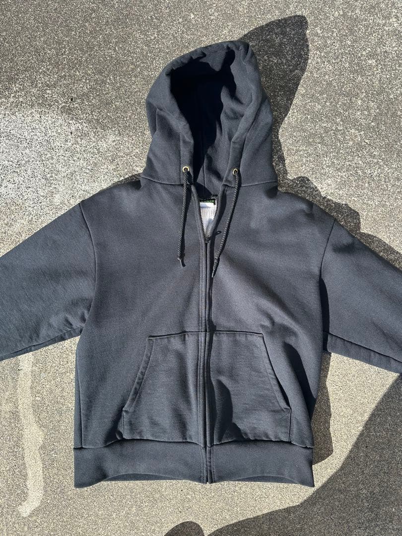 【CAMBER】ジップアップフーディ　ブラック　usa製