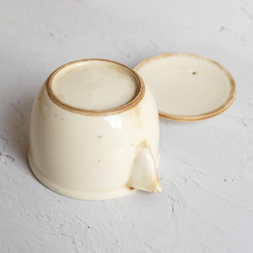 白瓷 宝瓶 初代 竹泉 造 箱付き｜骨董 泡瓶 白磁 アンティーク