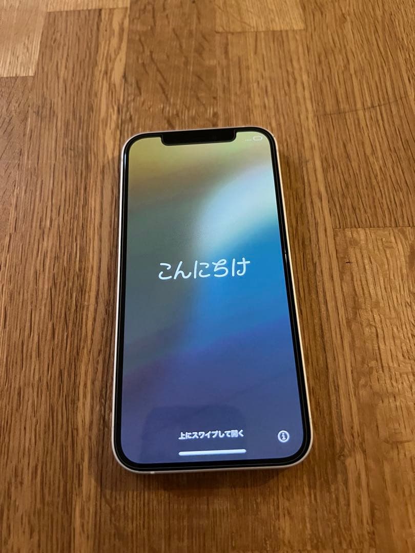 iPhone 12 128GB ホワイト SIMフリー　バッテリー交換済