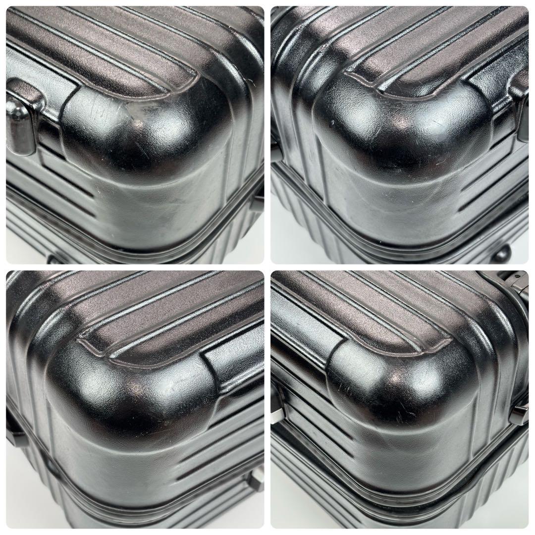 リモワ サルサ 78L キャリー スーツケース マットブラック 4輪 大容量 黒