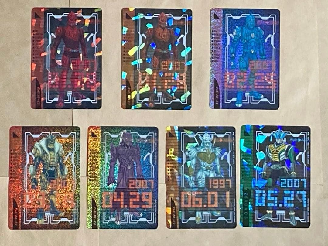 仮面ライダー電王　ライダーチケット　70枚（レアあり、ダブり3枚）