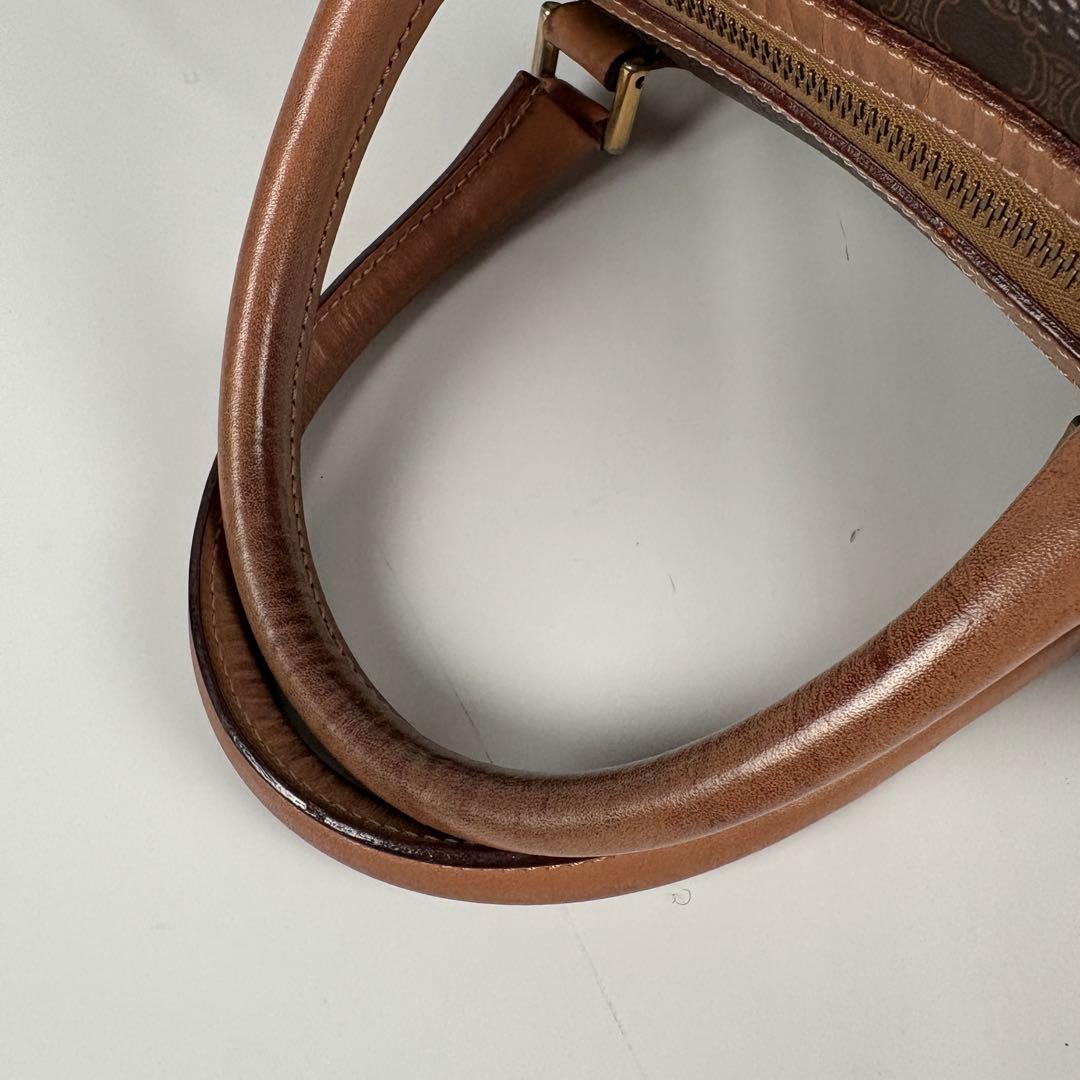 CELINE　ミニボストン　ハンドバッグ　マカダム ショルダー　2WAY　M13