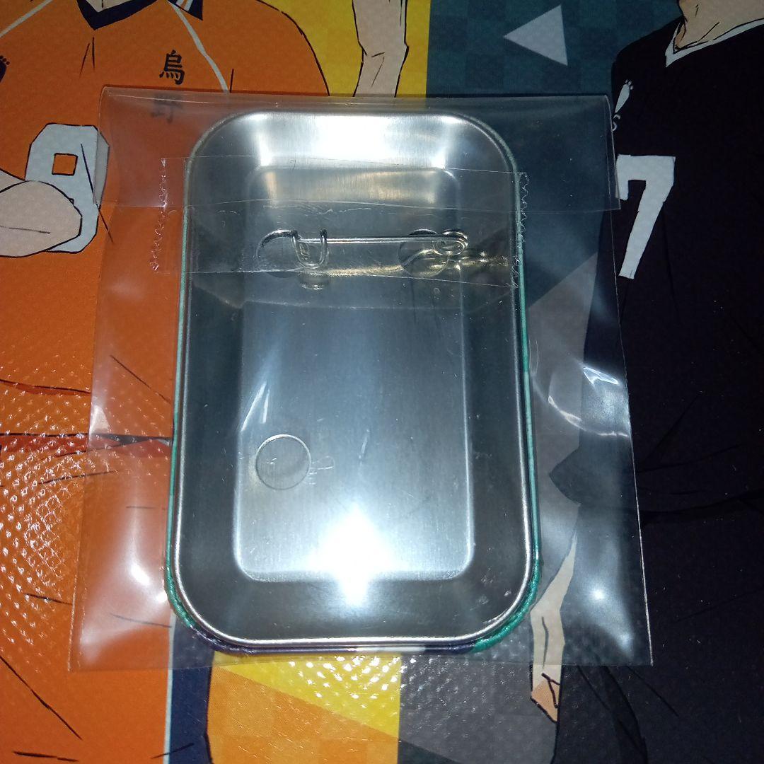 ハイキュー!! セブンネット スクエア缶バッジ 箔押し 孤爪研磨
