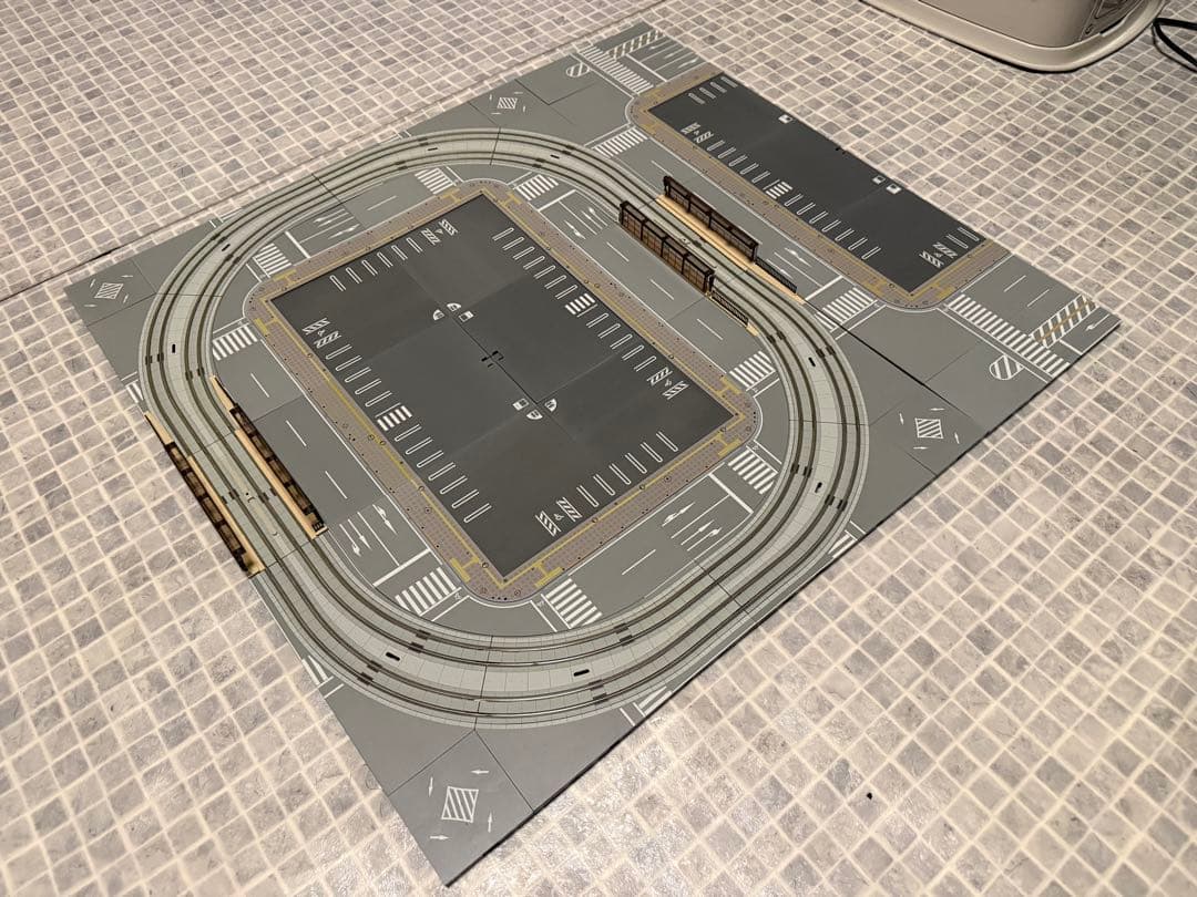 【ジャンク・車両なし】KATO 40-900 ユニトラム スターターセット