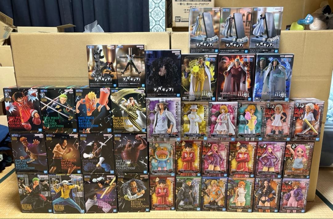 ワンピースフィギュア THEGRANDLINESERIES 計39体セット！