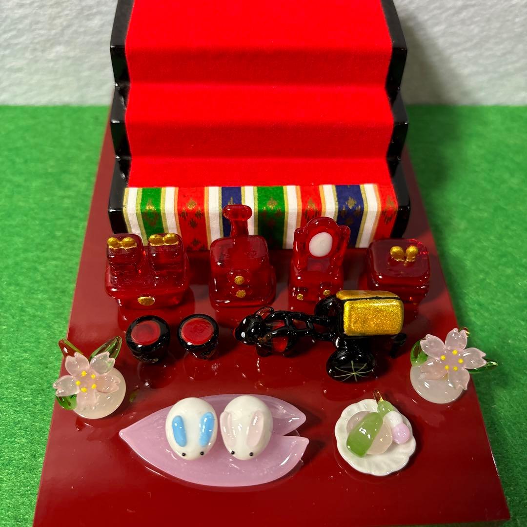 kiyomina　ガラス細工　ミニチュア