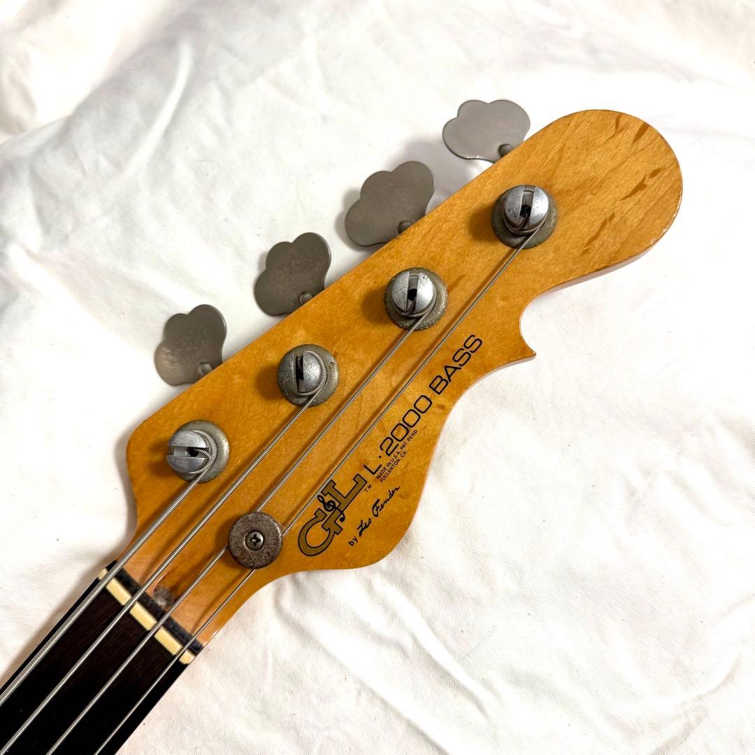 G&L「L-2000 USA フレットレスベースNatural」
