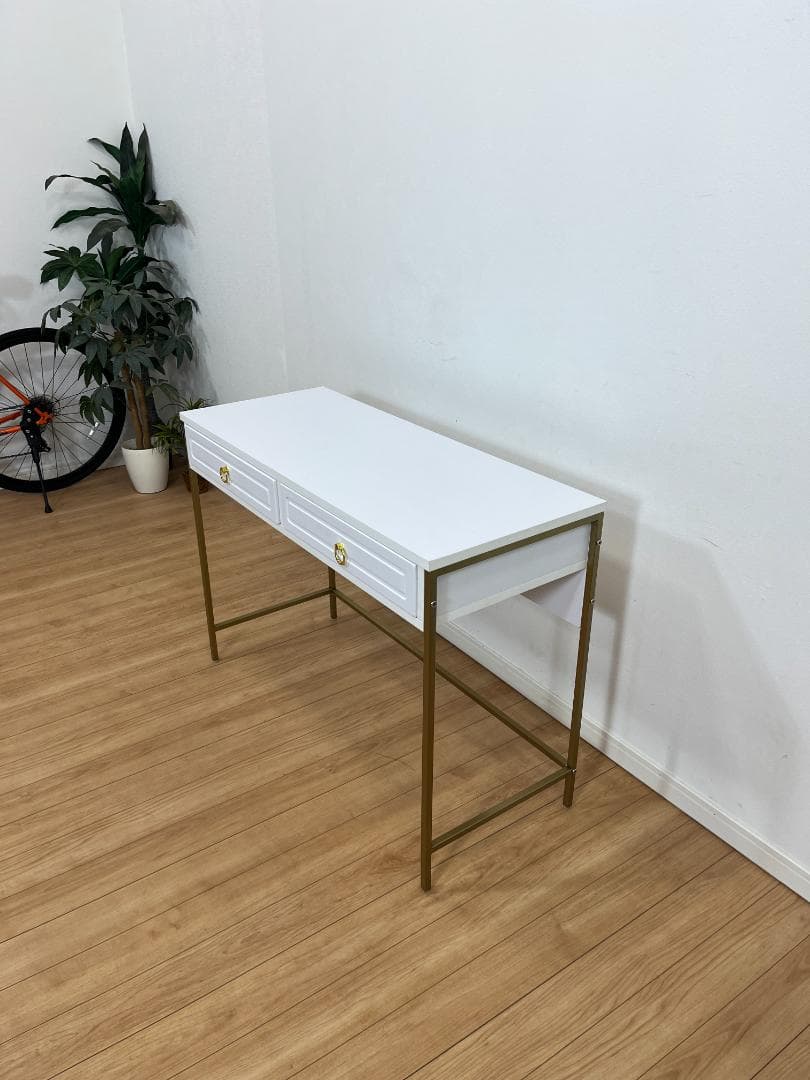 h*♡様 LOWYA コンソールデスク ドレッサー パソコンデスク