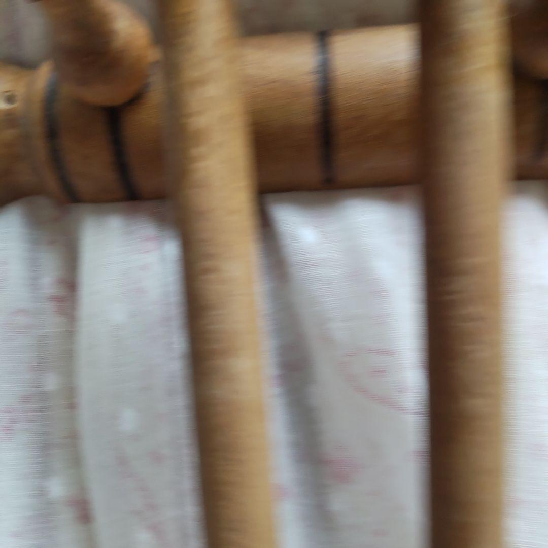 フランス　アンティーク　キッチン　リネンハンガー　バンブーハンガー