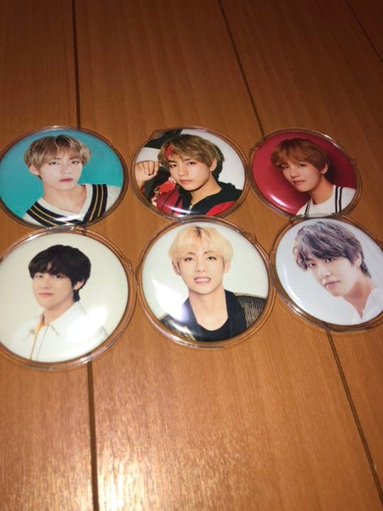 BTS テヒョン 缶バッジ