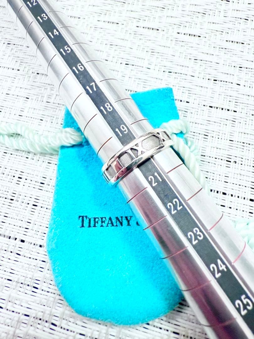 ティファニー　アトラス　指輪　リング　20号　研磨仕上げ済み美品 925