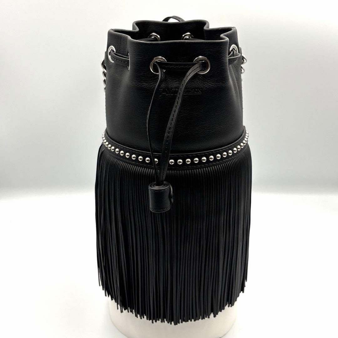 新品 J&M DAVIDSON フリンジカーニバル ミニ 黒 2way チェーン