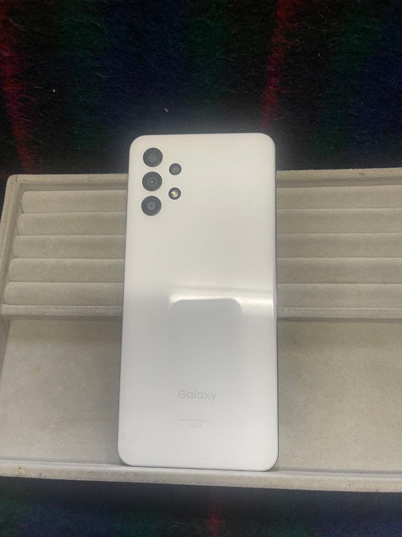 Galaxy A32 5G SCG08 Galaxy スマホ ホワイト 初期化済