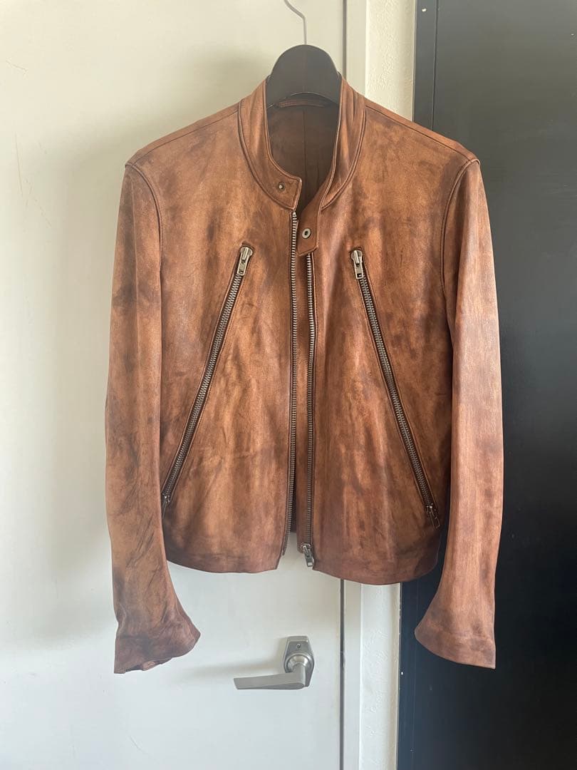 希少　Maison Martin Margiela 2007 ハの字ライダース